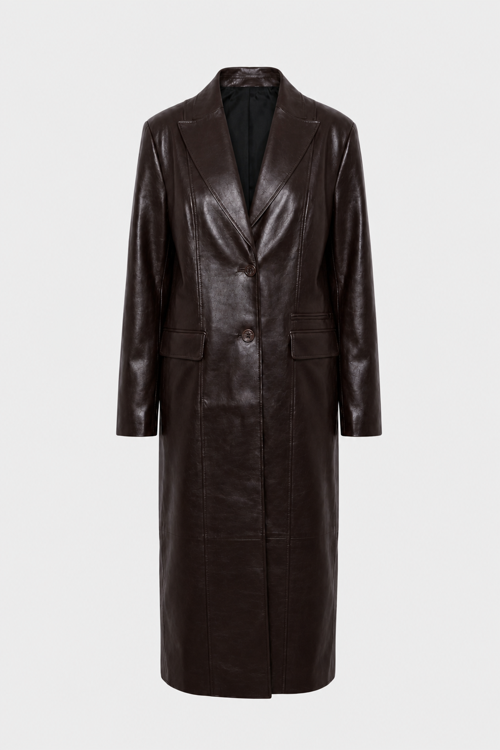 Vivienne Faux Leather Coat