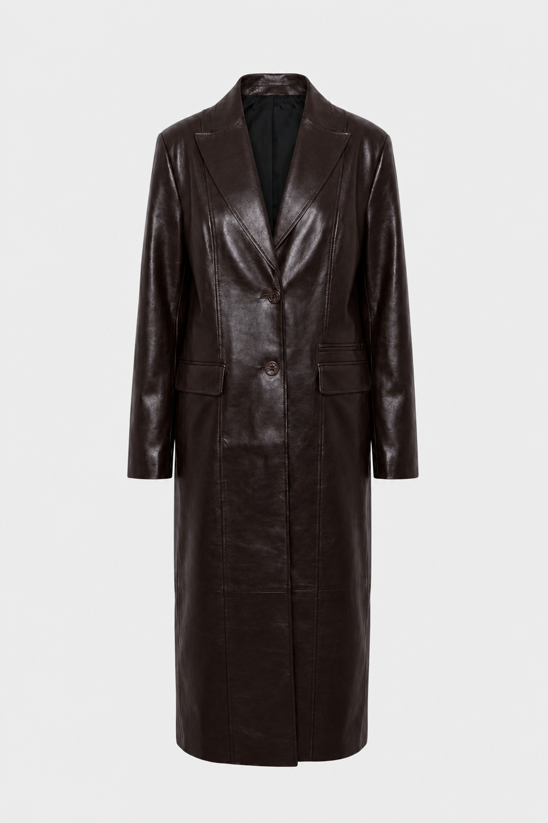 。betapost Leather coat Vivienne Faux Leather Coat | BÚDZIKO