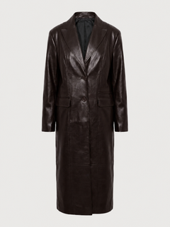 Vivienne Faux Leather Coat