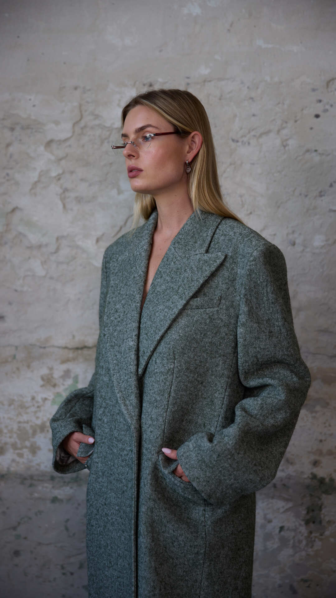 Copenhagen Wool Melange Coat — product view 9