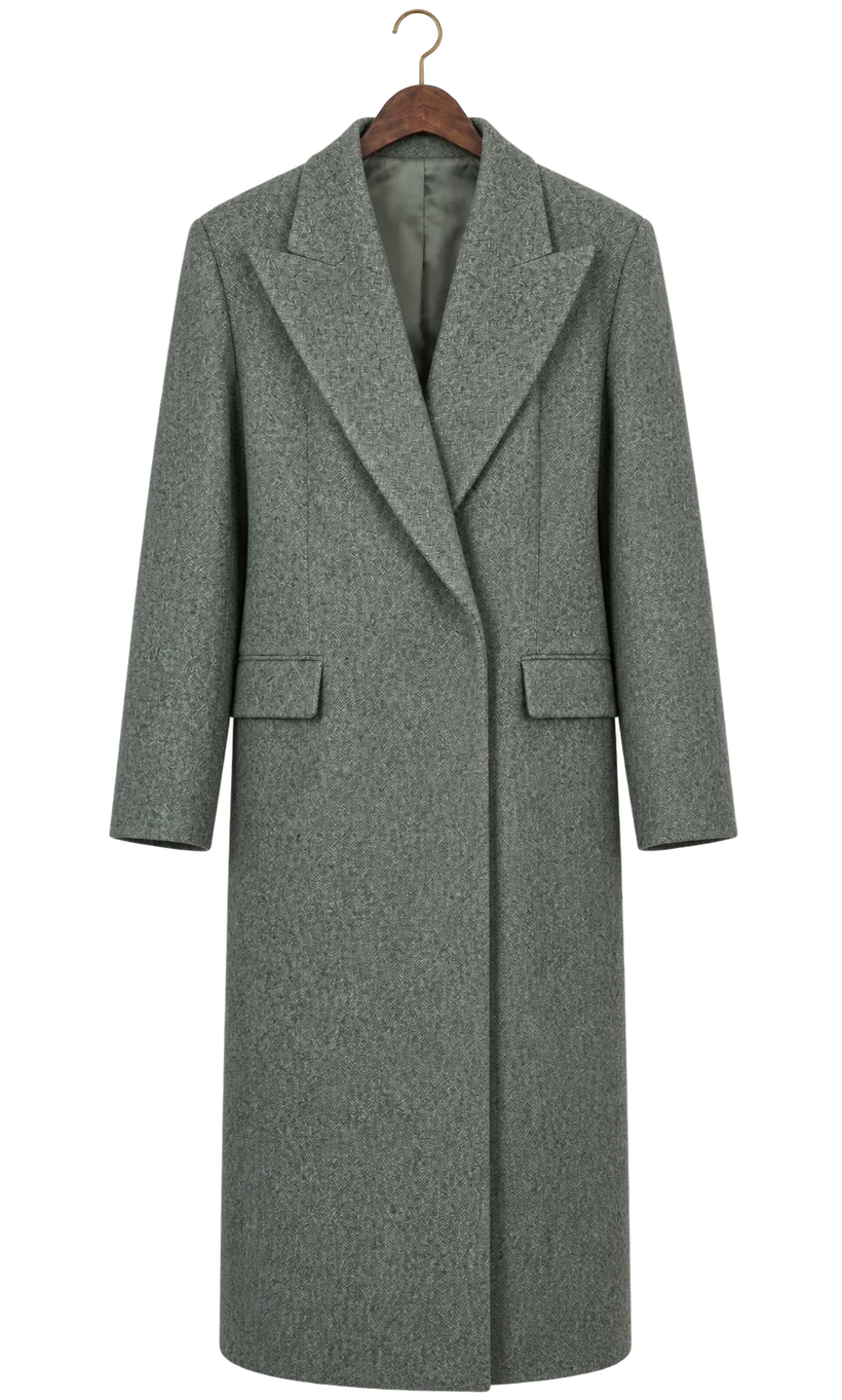 Copenhagen Wool Melange Coat