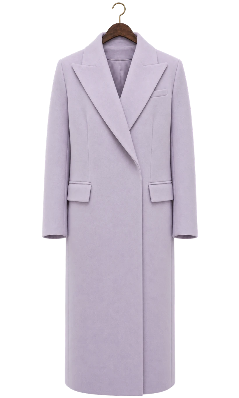 Copenhagen Woolen Lavender Coat